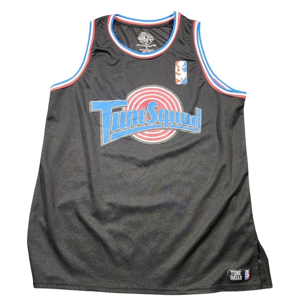 Tune Squad Bugs Bunny #1 Space Jam Basketball Jersey Embroidered Men's Size XL - Picture 1 of 6